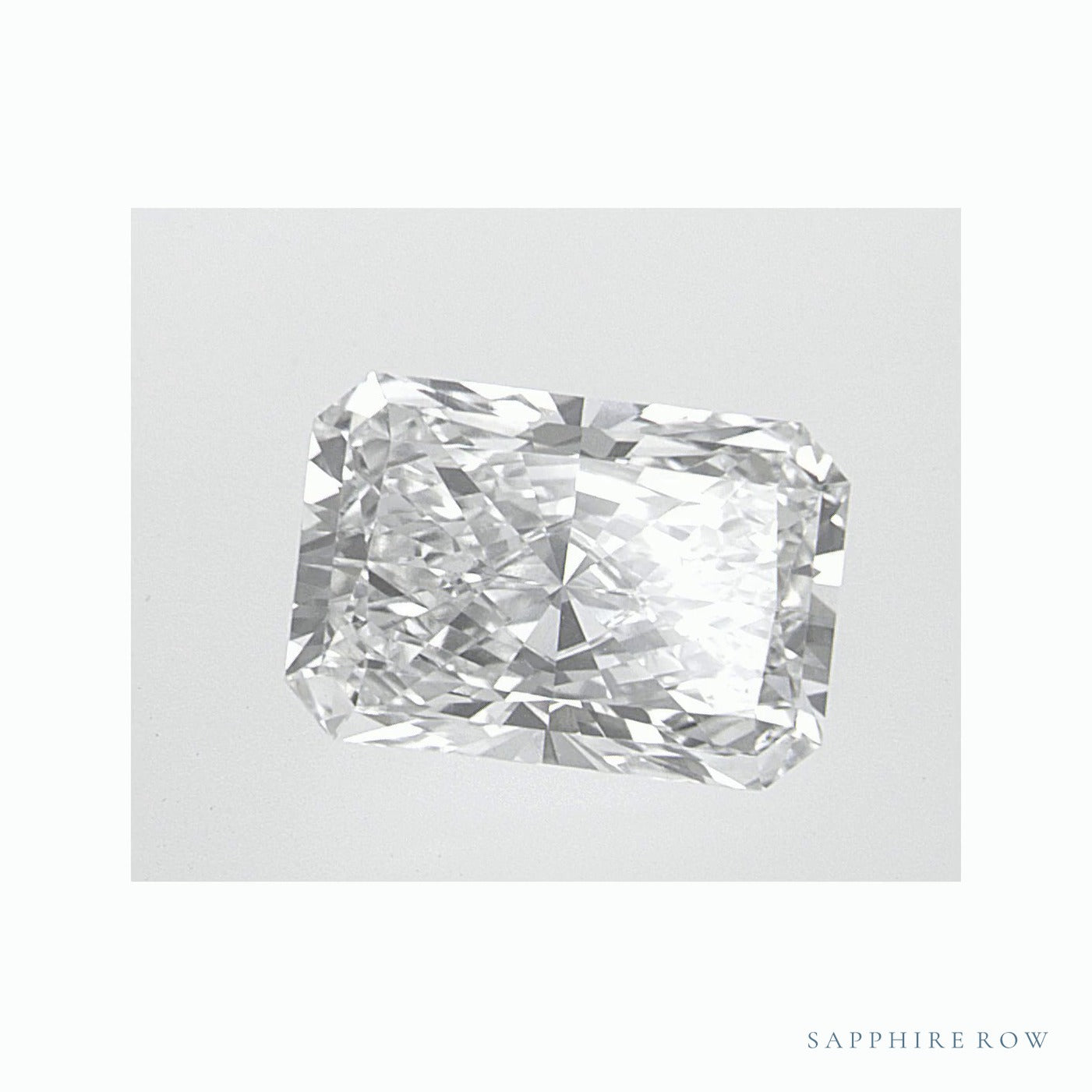 1.70 ct lab-grown diamond, radiant cut | Sapphire Row · cut6