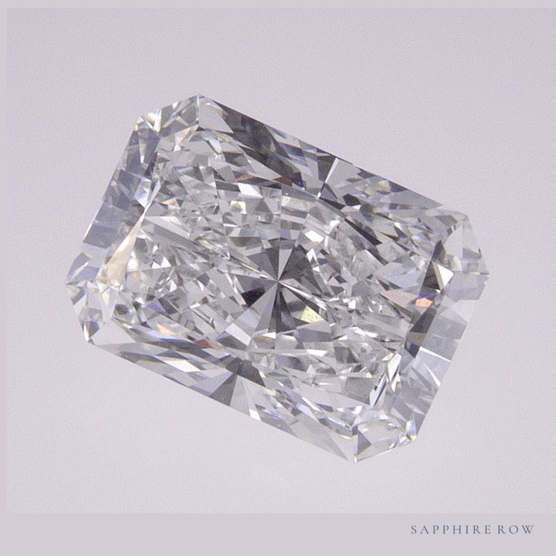 1.70 ct lab-grown diamond, radiant cut | Sapphire Row · cut6