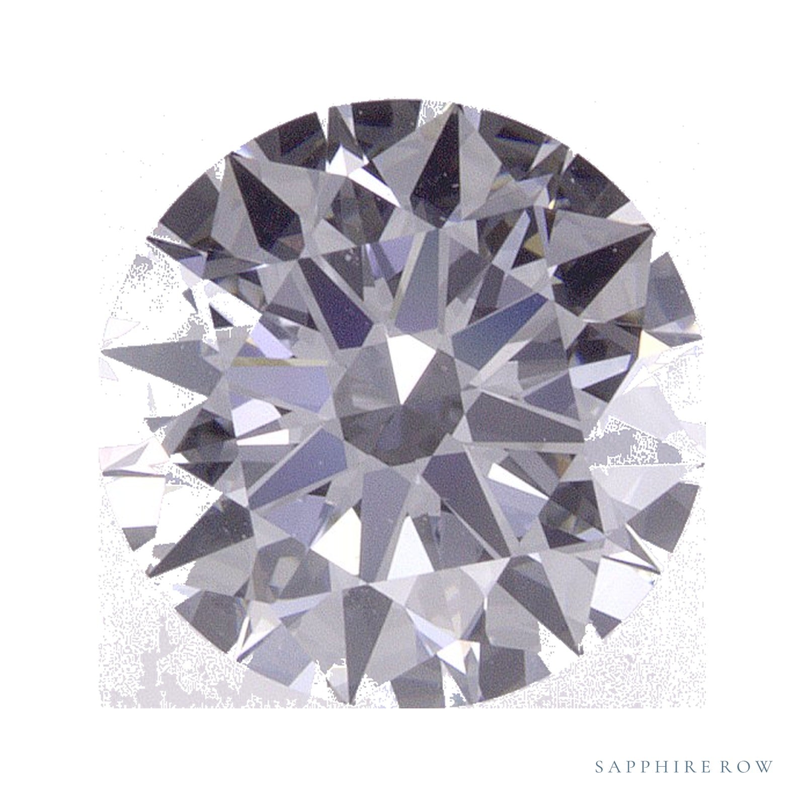 1.70 ct lab-grown diamond, round cut | Sapphire Row · cut4