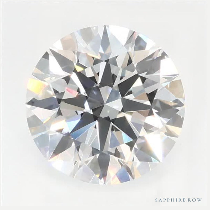 1.70 ct lab-grown diamond, round cut | Sapphire Row · cut6