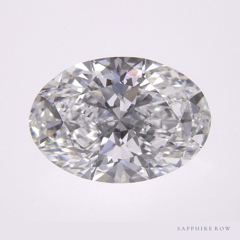 1.69 ct lab-grown diamond, oval cut | Sapphire Row · cut6