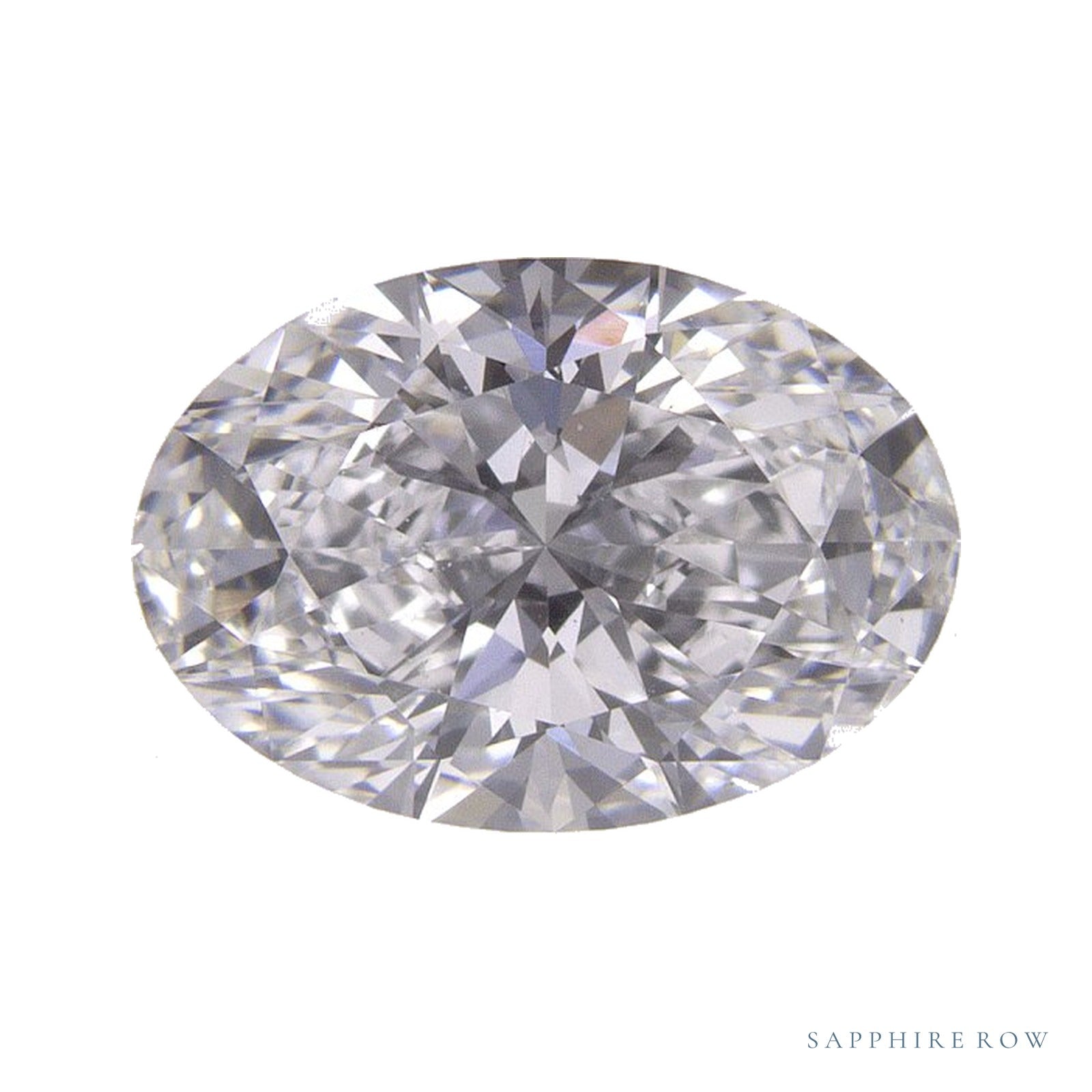 1.69 ct lab-grown diamond, oval cut | Sapphire Row · cut4