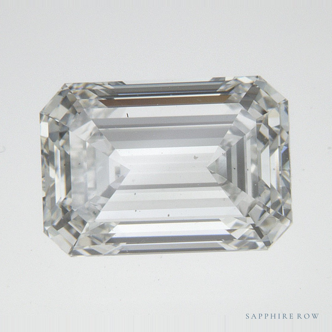 1.69 ct lab-grown diamond, emerald cut | Sapphire Row · cut6