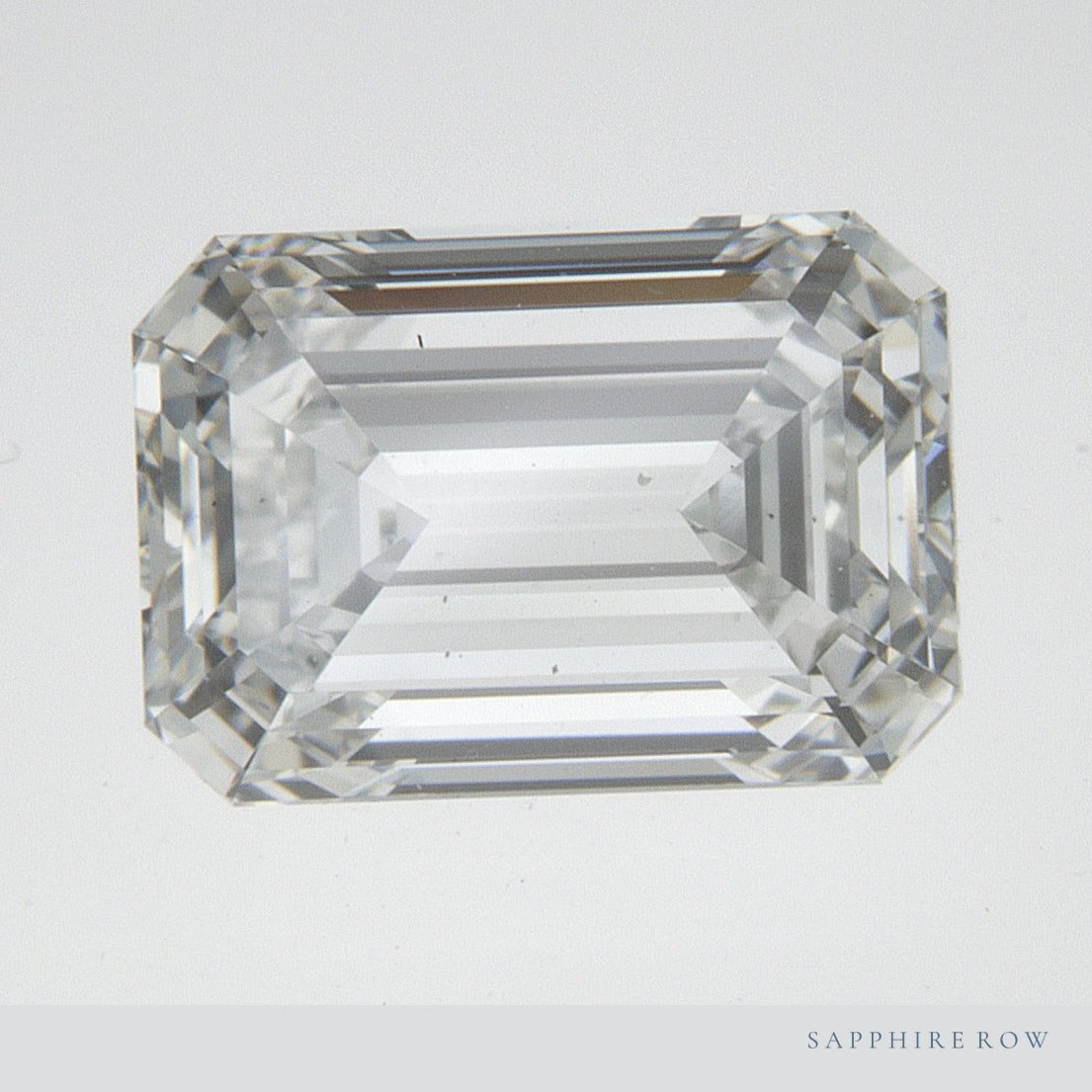 1.69 ct lab-grown diamond, emerald cut | Sapphire Row · cut6