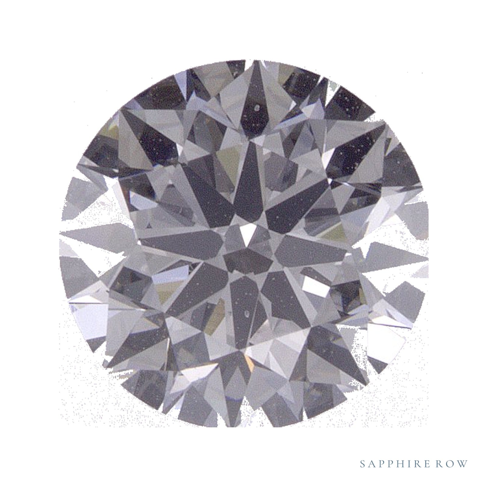 1.69 ct lab-grown diamond, round cut | Sapphire Row · cut4