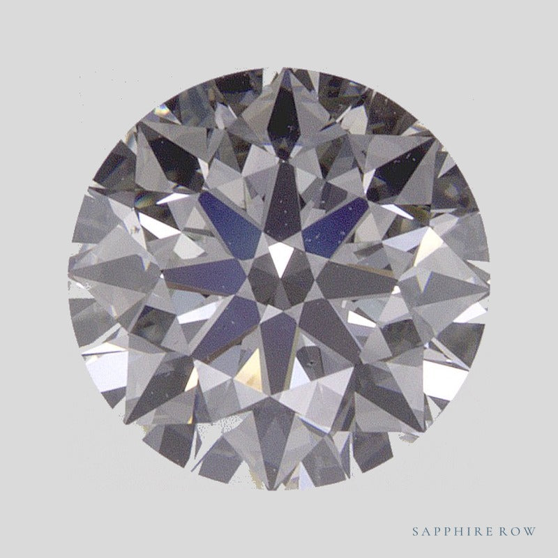 1.68 ct natural diamond, round cut | Sapphire Row · cut4 · cut5