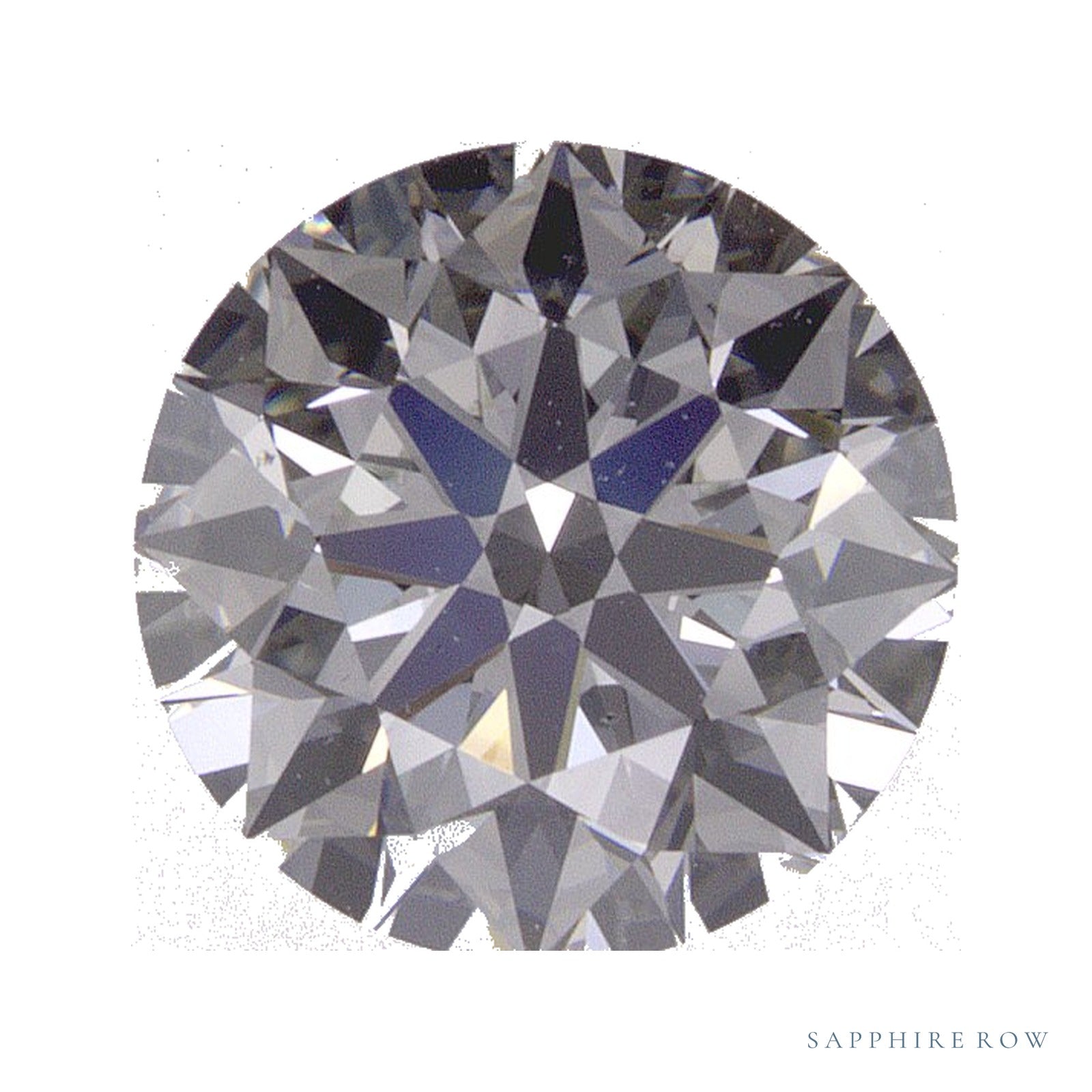 1.68 ct natural diamond, round cut | Sapphire Row · cut4