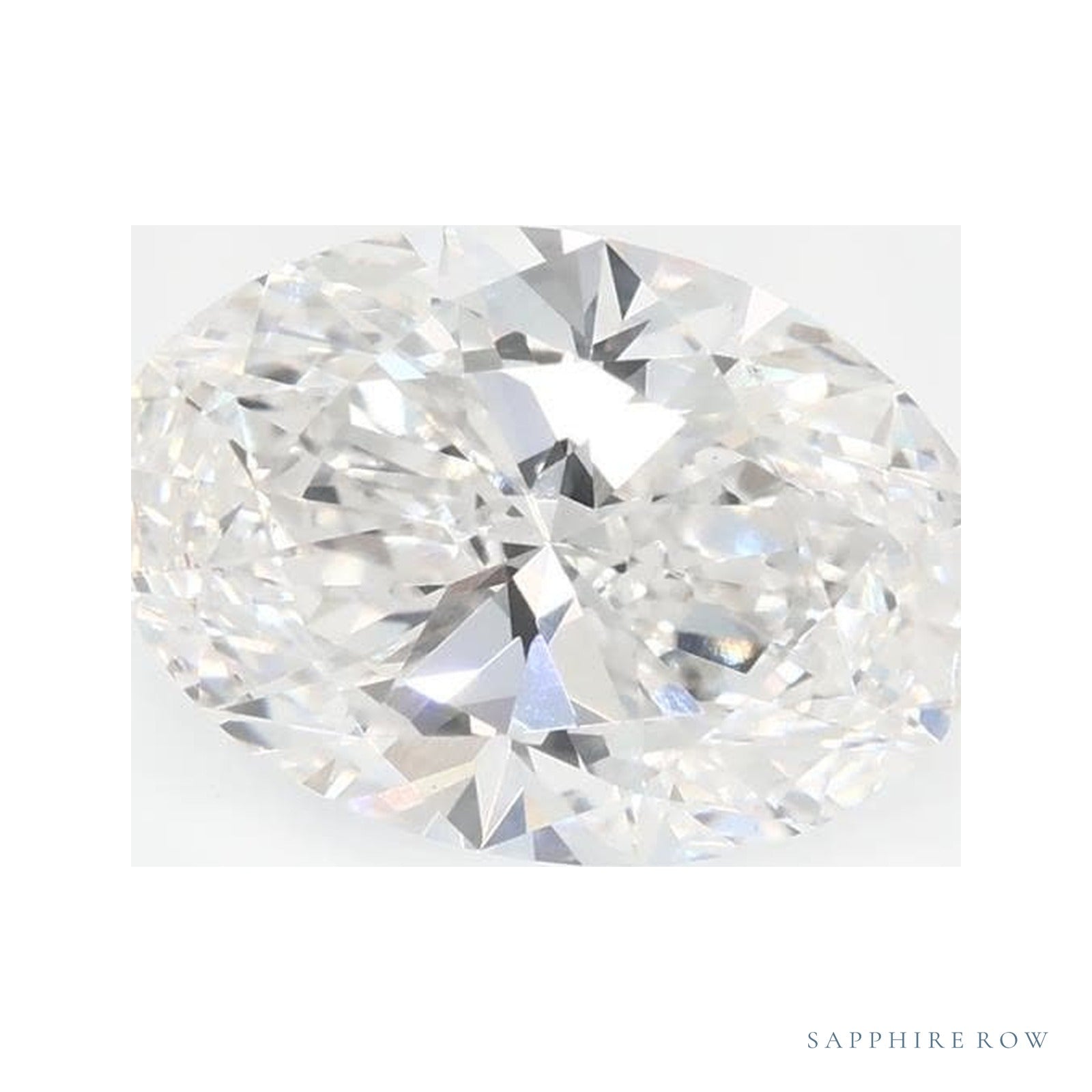 1.67 ct lab-grown diamond, oval cut | Sapphire Row · cut4