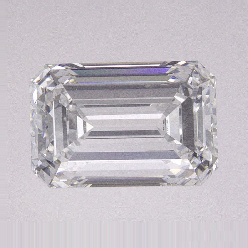 1.67 ct lab-grown diamond, emerald cut | Sapphire Row · cut7