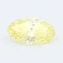 1.66 ct lab-grown fancy vivid yellow diamond, oval cut | Sapphire Row · cut7