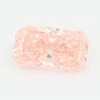 1.66 ct lab-grown fancy vivid pink diamond, radiant cut | Sapphire Row · cut7