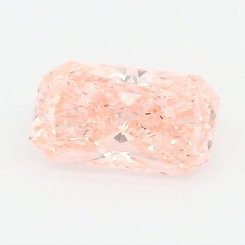 1.66 ct lab-grown fancy vivid pink diamond, radiant cut | Sapphire Row · cut7