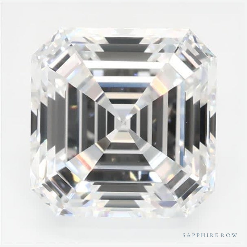 1.65 ct lab-grown diamond, asscher cut | Sapphire Row · cut6
