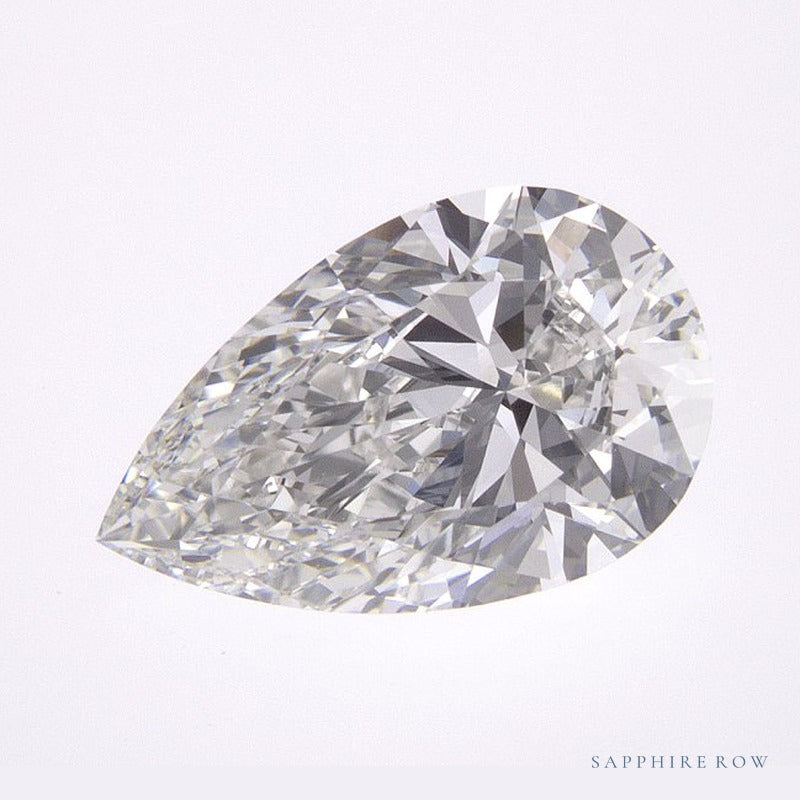 1.62 ct lab-grown diamond, pear cut | Sapphire Row · cut6