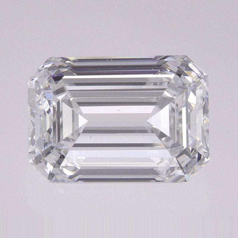 1.61 ct lab-grown diamond, emerald cut | Sapphire Row · cut7