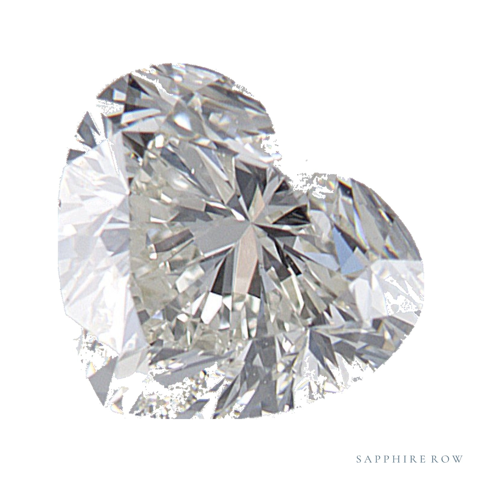 1.60 ct natural diamond, heart cut | Sapphire Row · cut4