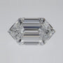 1.60 ct lab-grown diamond, elongated hexagon cut | Sapphire Row · cut7