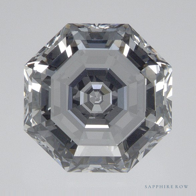 1.60 ct lab-grown diamond, octagon cut | Sapphire Row · cut7
