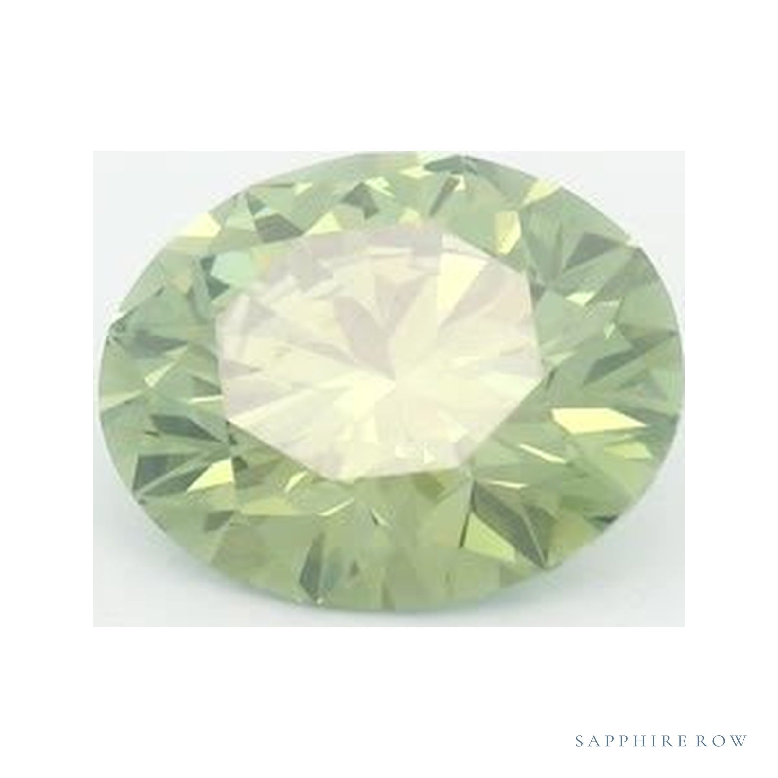 1.59 ct lab-grown fancy vivid green diamond, round cut | Sapphire Row · cut4