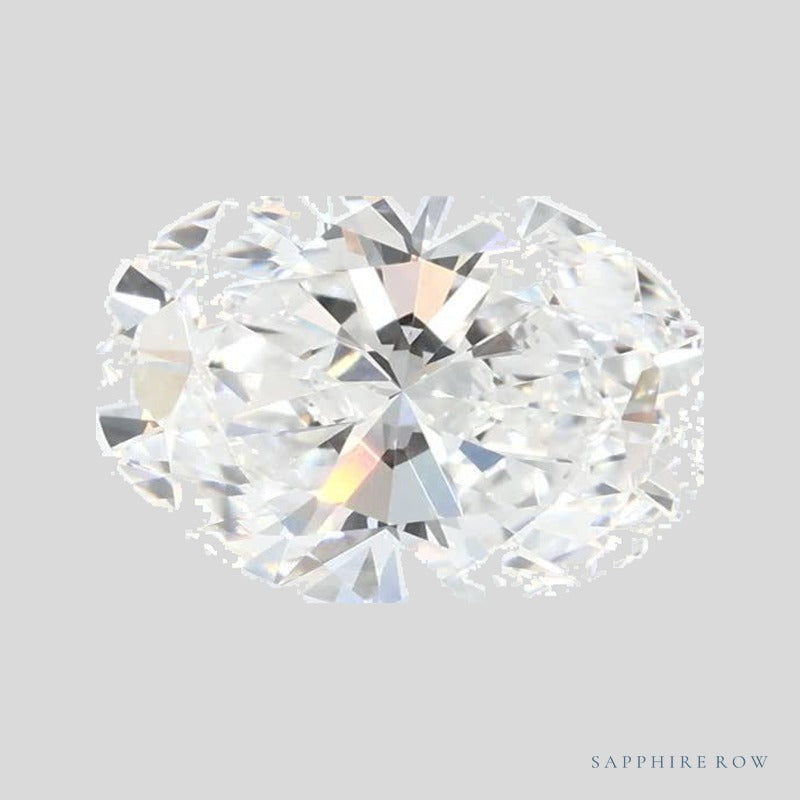 1.59 ct lab-grown diamond, oval cut | Sapphire Row · cut5