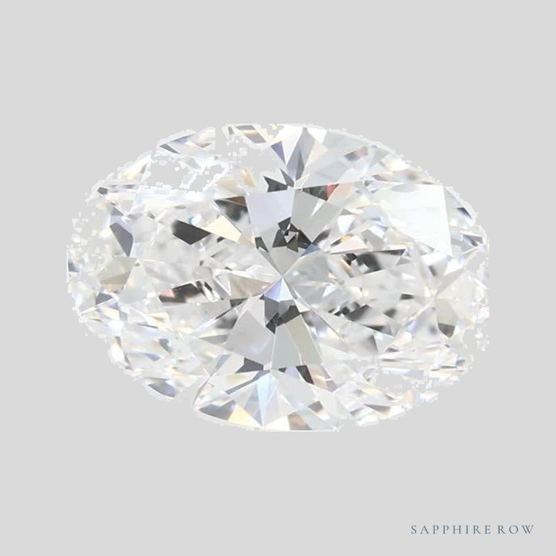 1.59 ct lab-grown diamond, oval cut | Sapphire Row · cut5