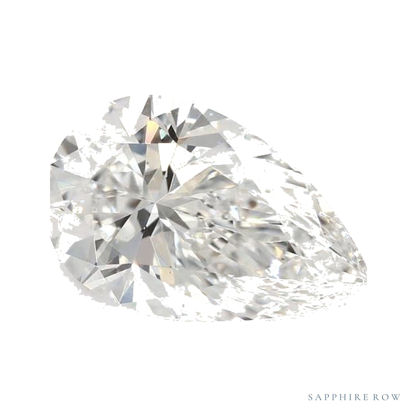1.59 ct lab-grown diamond, pear cut | Sapphire Row · cut4