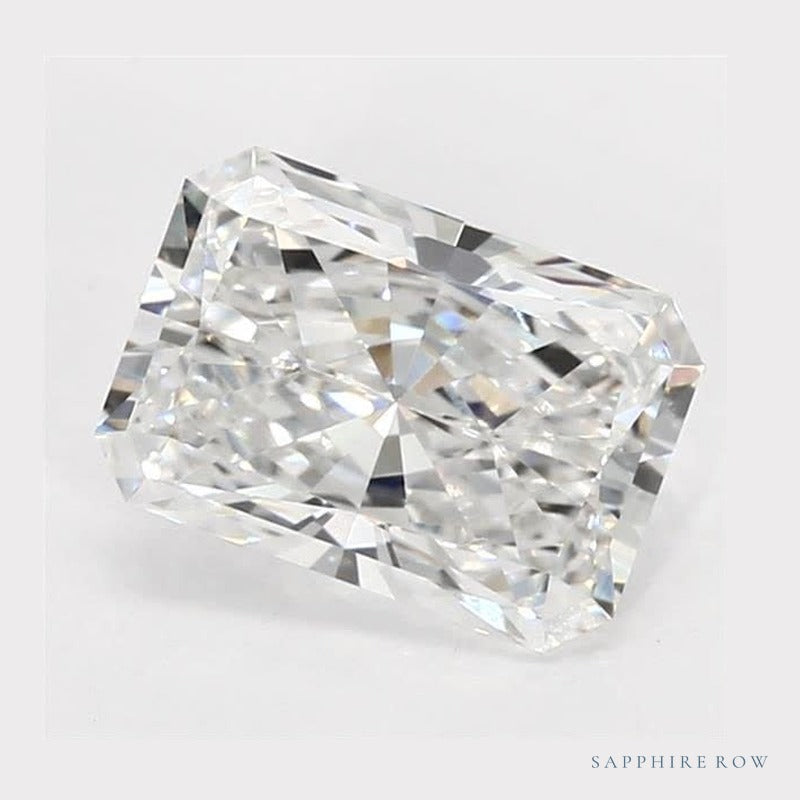 1.59 ct lab-grown diamond, radiant cut | Sapphire Row · cut6