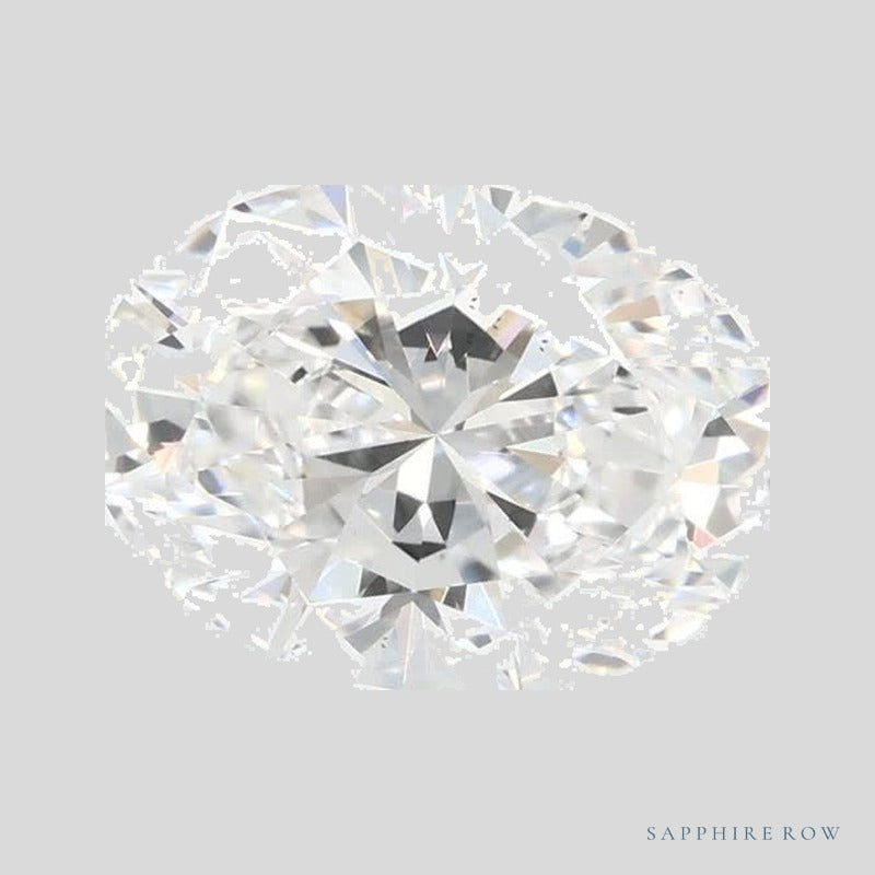 1.59 ct lab-grown diamond, oval cut | Sapphire Row · cut5