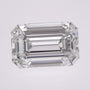 1.59 ct lab-grown diamond, emerald cut | Sapphire Row · cut7