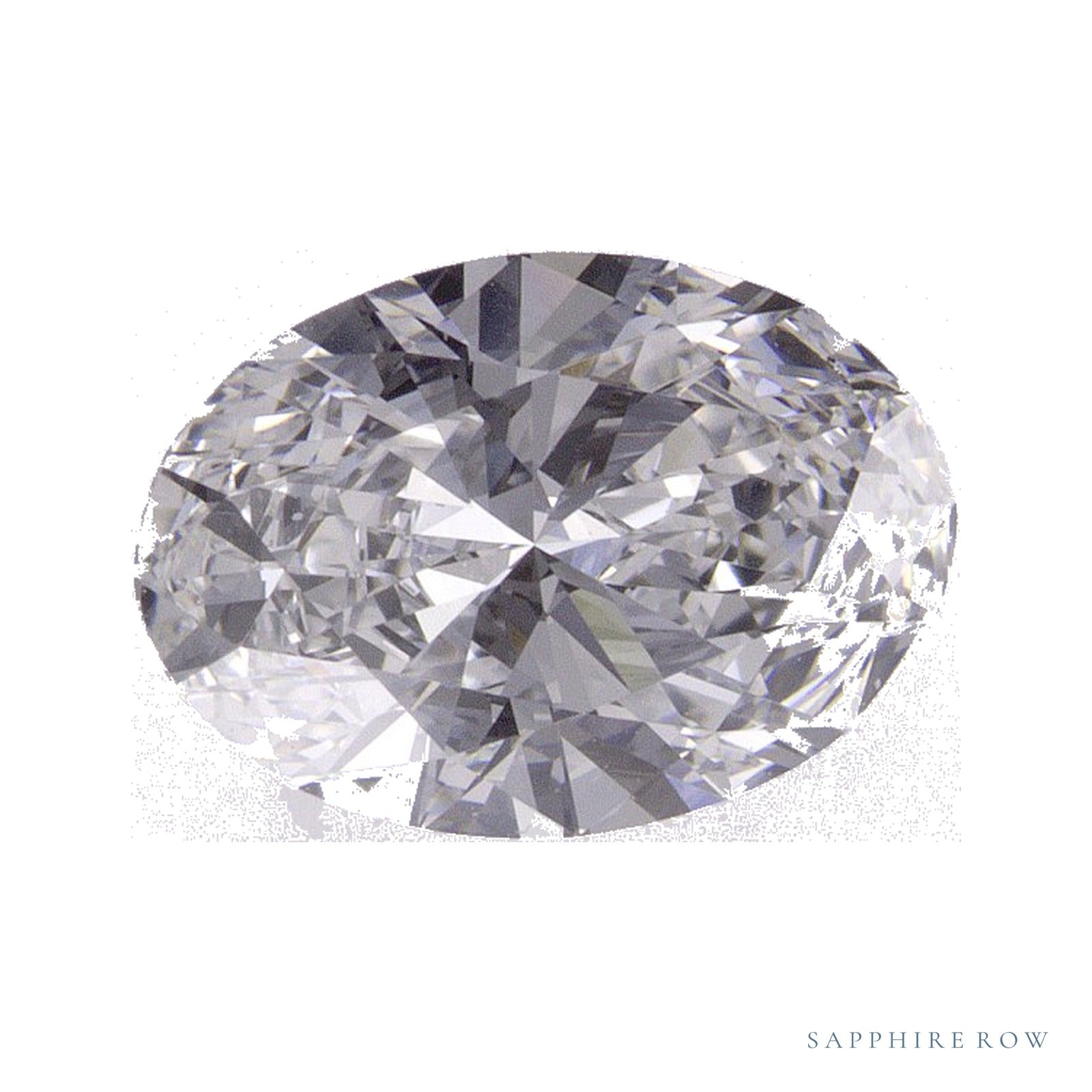 1.59 ct lab-grown diamond, oval cut | Sapphire Row · cut4
