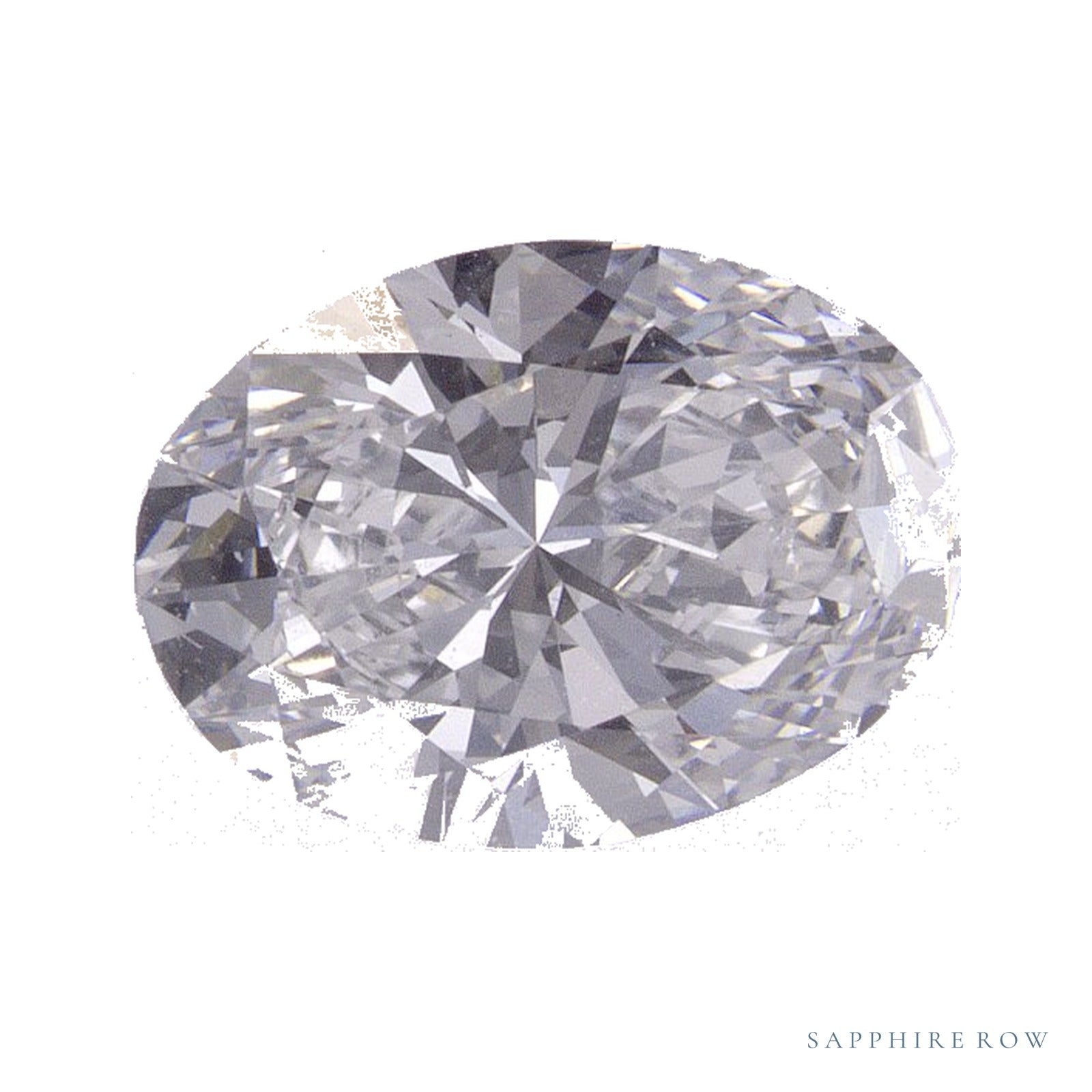 1.59 ct lab-grown diamond, oval cut | Sapphire Row · cut4