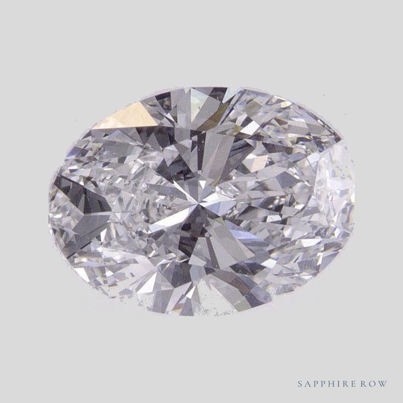1.59 ct lab-grown diamond, oval cut | Sapphire Row · cut5