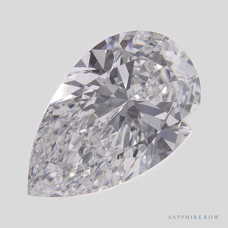 1.59 ct lab-grown diamond, pear cut | Sapphire Row · cut5