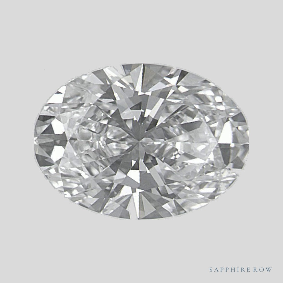 1.59 ct lab-grown diamond, oval cut | Sapphire Row · cut5