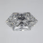 1.58 ct lab-grown diamond, elongated hexagon cut | Sapphire Row · cut7