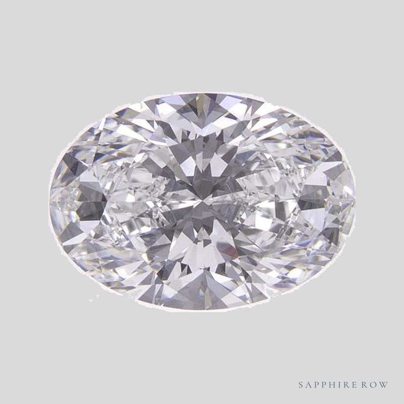 1.58 ct lab-grown diamond, oval cut | Sapphire Row · cut5