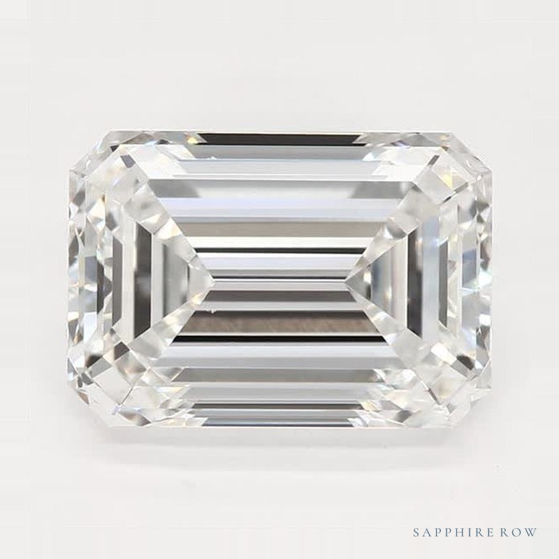 1.58 ct lab-grown diamond, emerald cut | Sapphire Row · cut6
