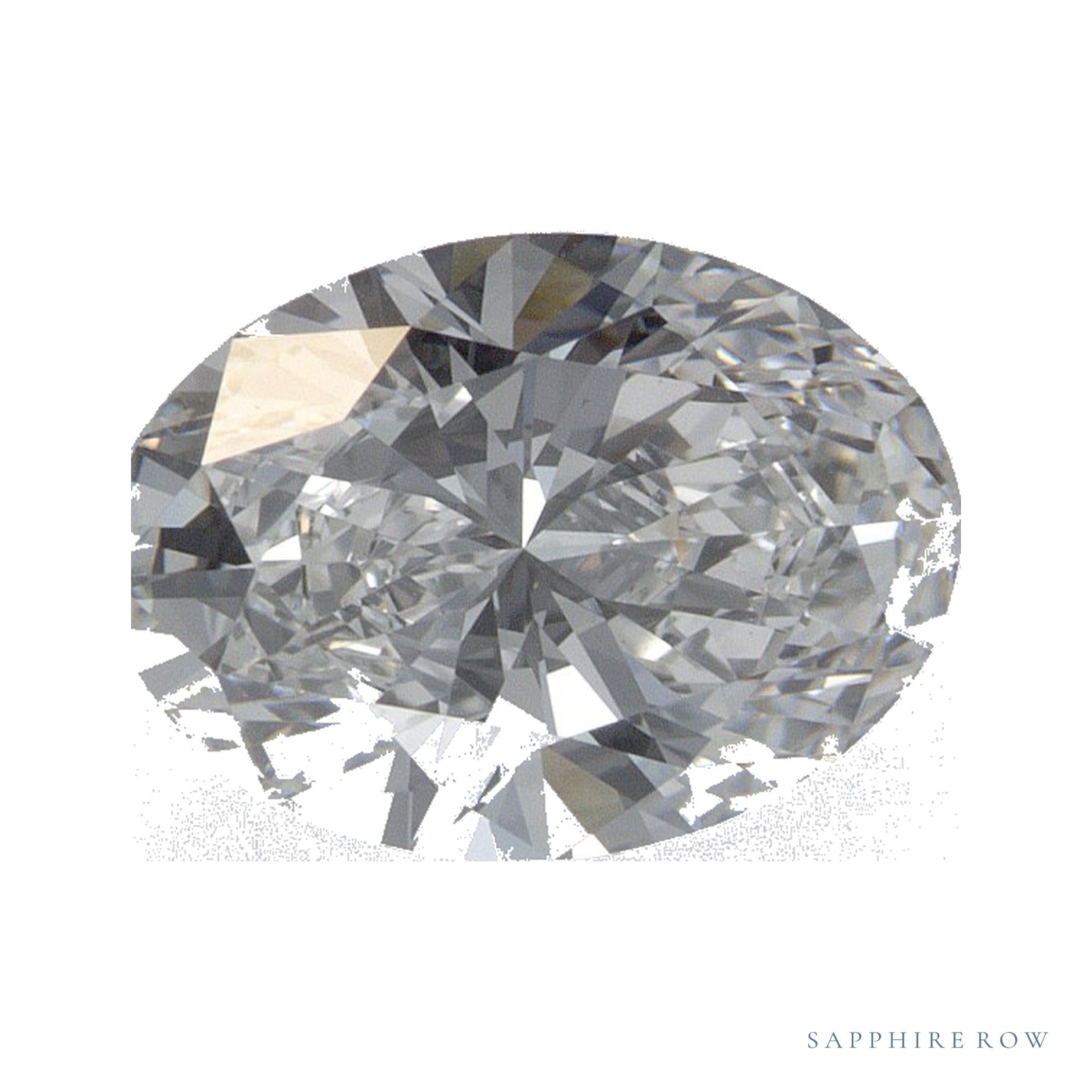 1.58 ct lab-grown diamond, oval cut | Sapphire Row · cut4
