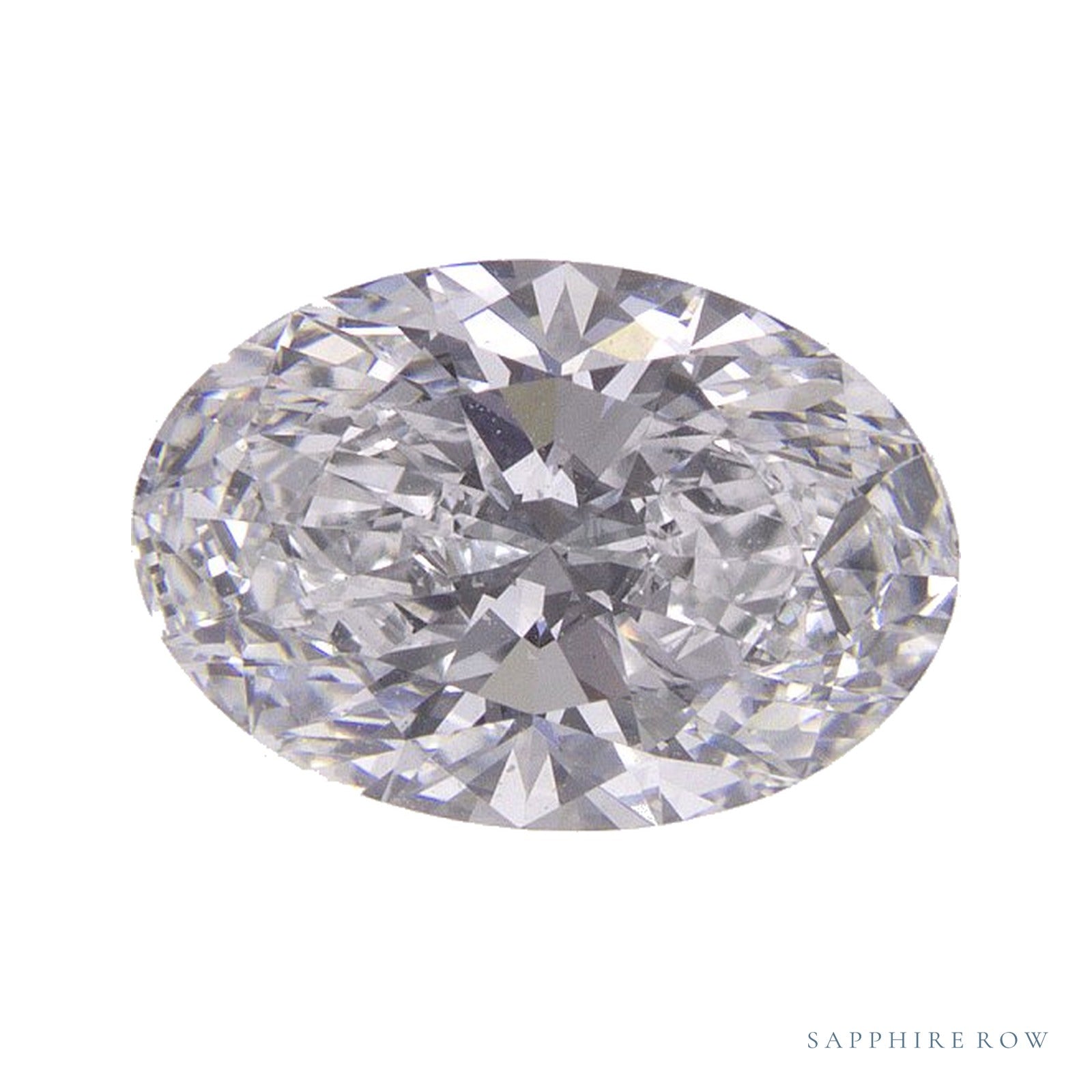1.58 ct lab-grown diamond, oval cut | Sapphire Row · cut4