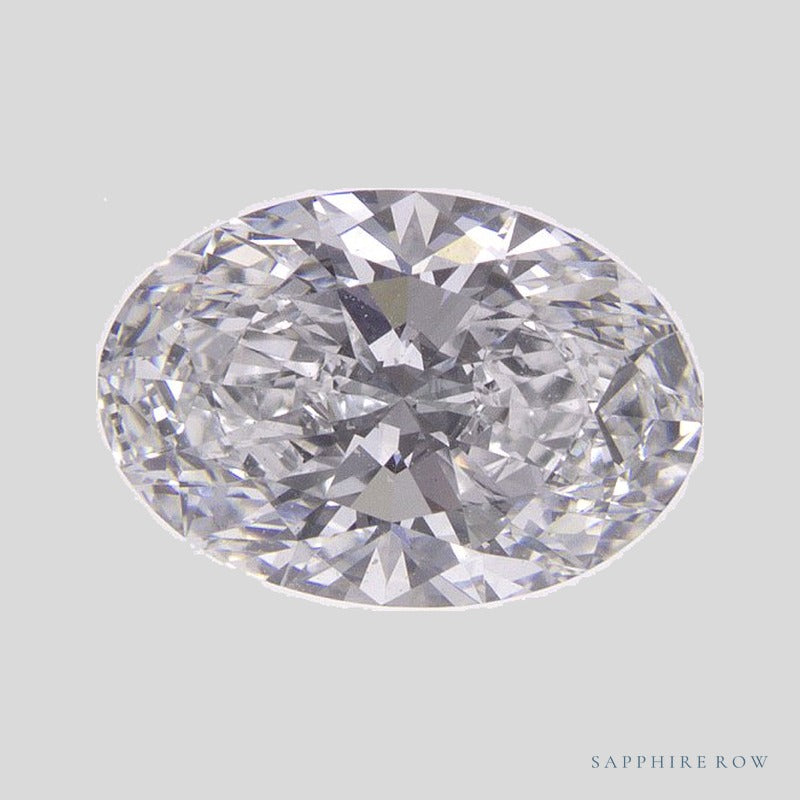 1.58 ct lab-grown diamond, oval cut | Sapphire Row · cut5
