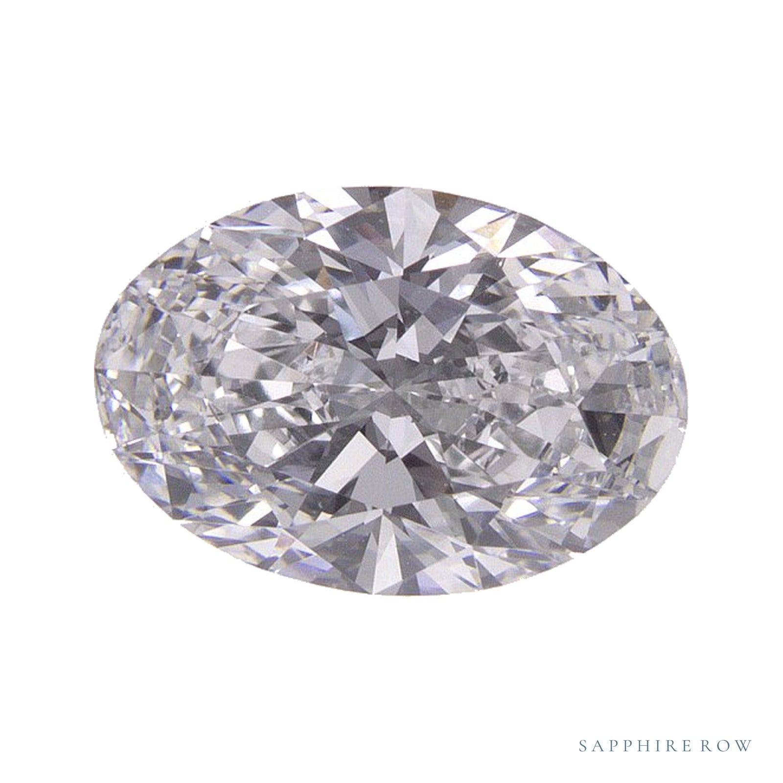 1.58 ct lab-grown diamond, oval cut | Sapphire Row · cut4