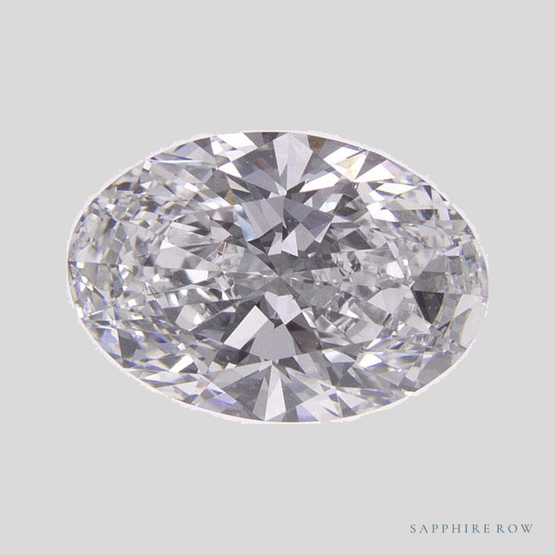 1.58 ct lab-grown diamond, oval cut | Sapphire Row · cut5