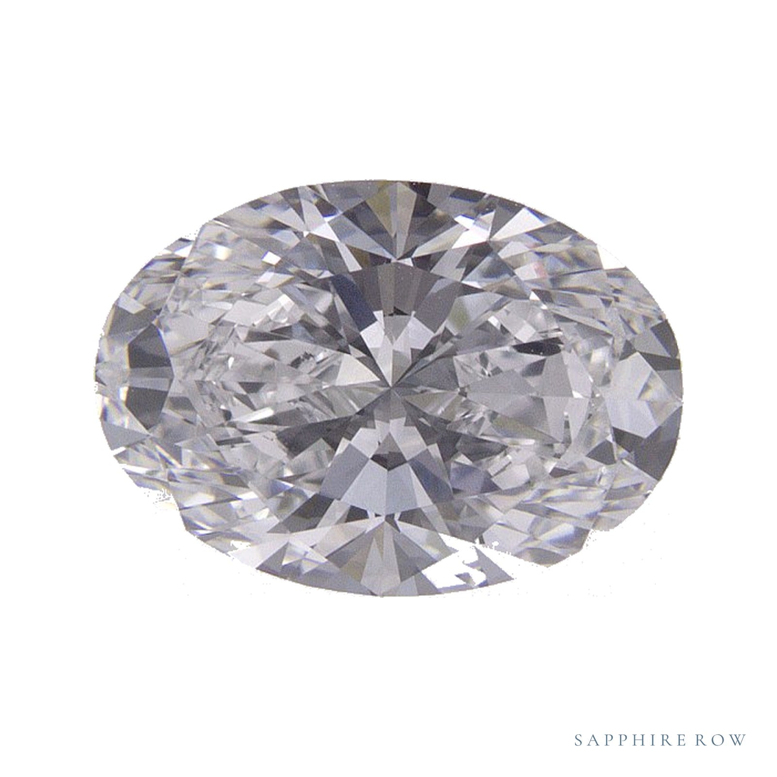 1.58 ct lab-grown diamond, oval cut | Sapphire Row · cut4