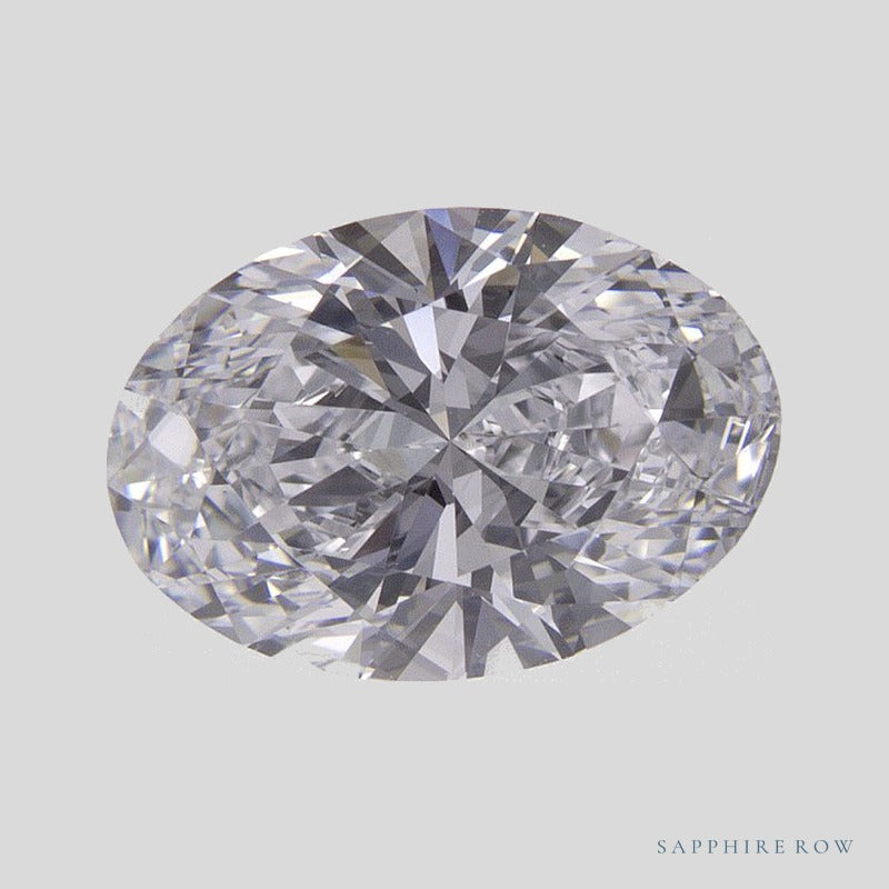 1.58 ct lab-grown diamond, oval cut | Sapphire Row · cut4 · cut5