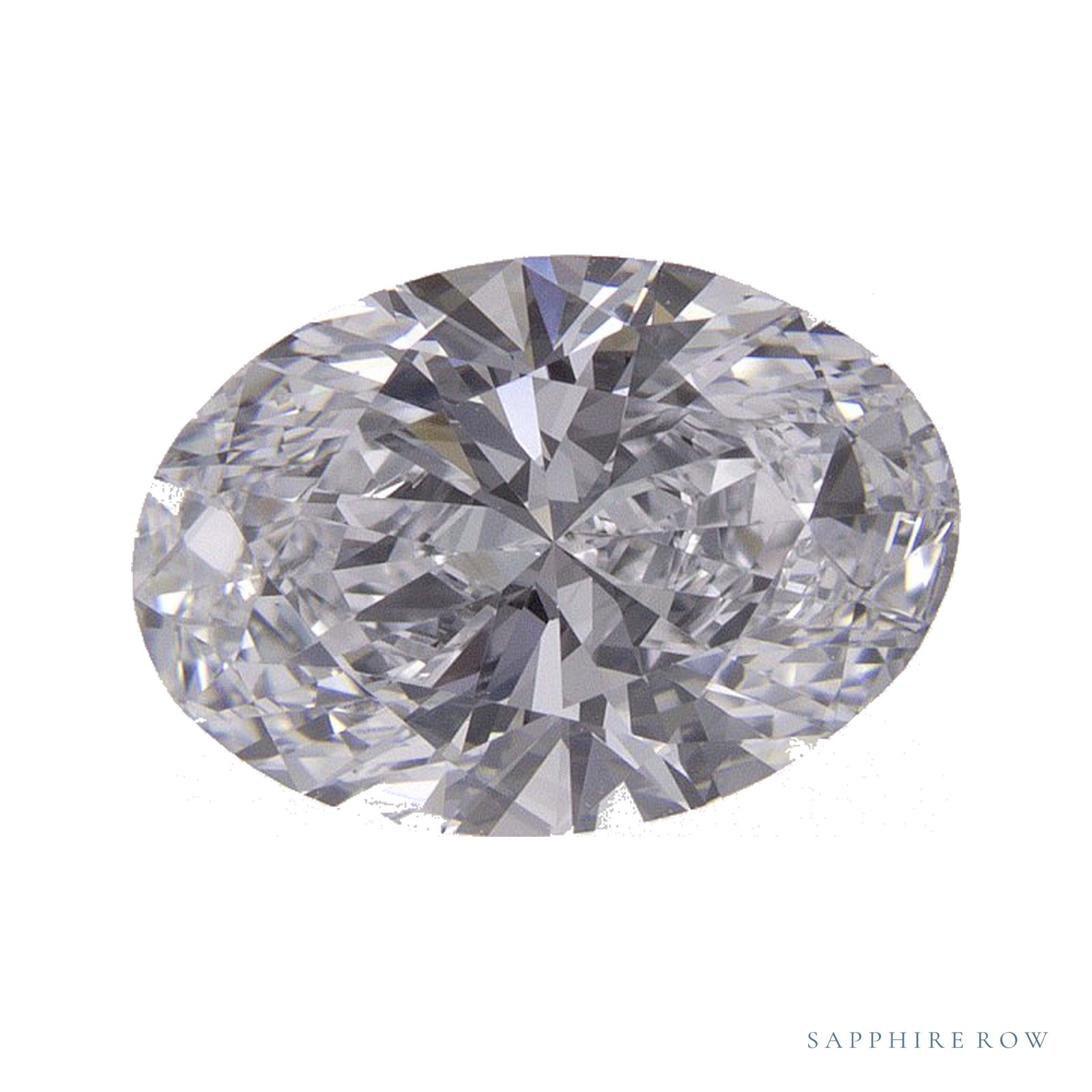 1.58 ct lab-grown diamond, oval cut | Sapphire Row · cut4