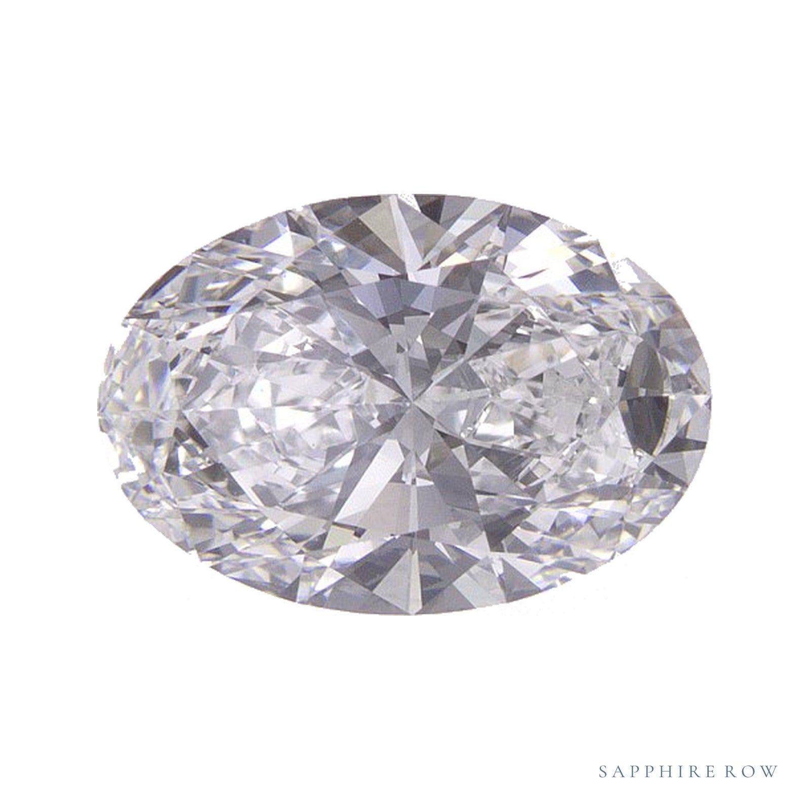 1.58 ct lab-grown diamond, oval cut | Sapphire Row · cut4