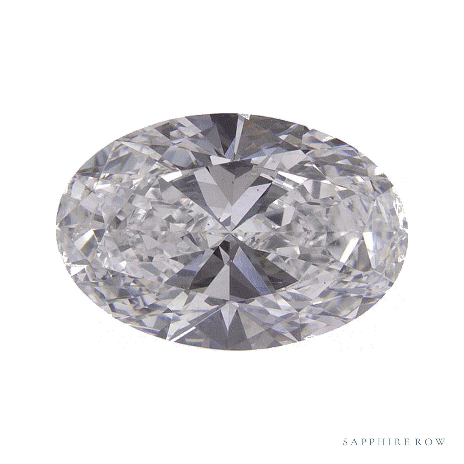 1.58 ct lab-grown diamond, oval cut | Sapphire Row · cut4