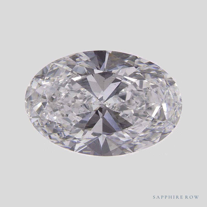 1.58 ct lab-grown diamond, oval cut | Sapphire Row · cut5