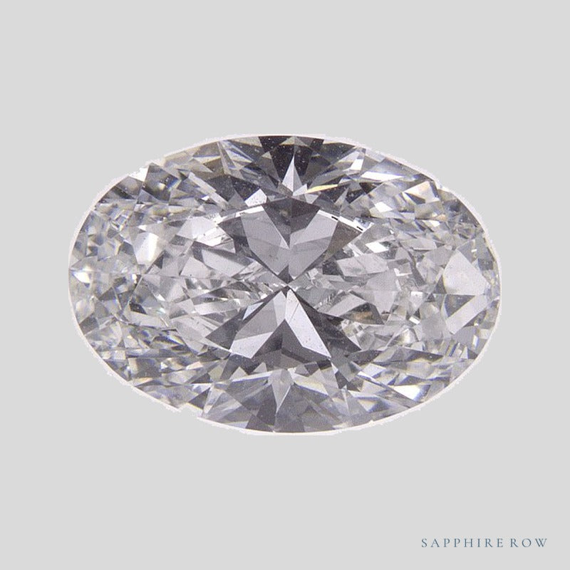 1.58 ct lab-grown diamond, oval cut | Sapphire Row · cut5