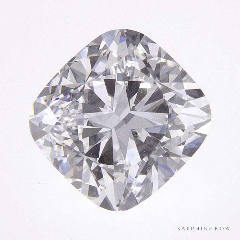 1.58 ct lab-grown diamond, cushion cut | Sapphire Row · cut7